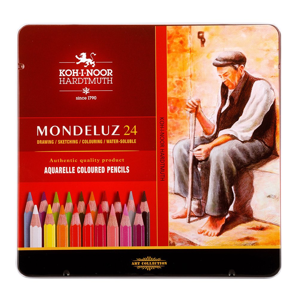 Koh-i-Noor Mondeluz Akvarellblyant Sett 24stk