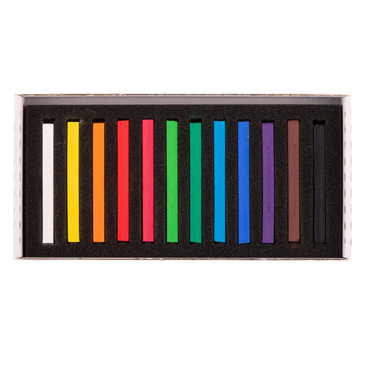 Koh-i-Noor Soft Pastellkritt Firkantet 8582 Sett 12 stk