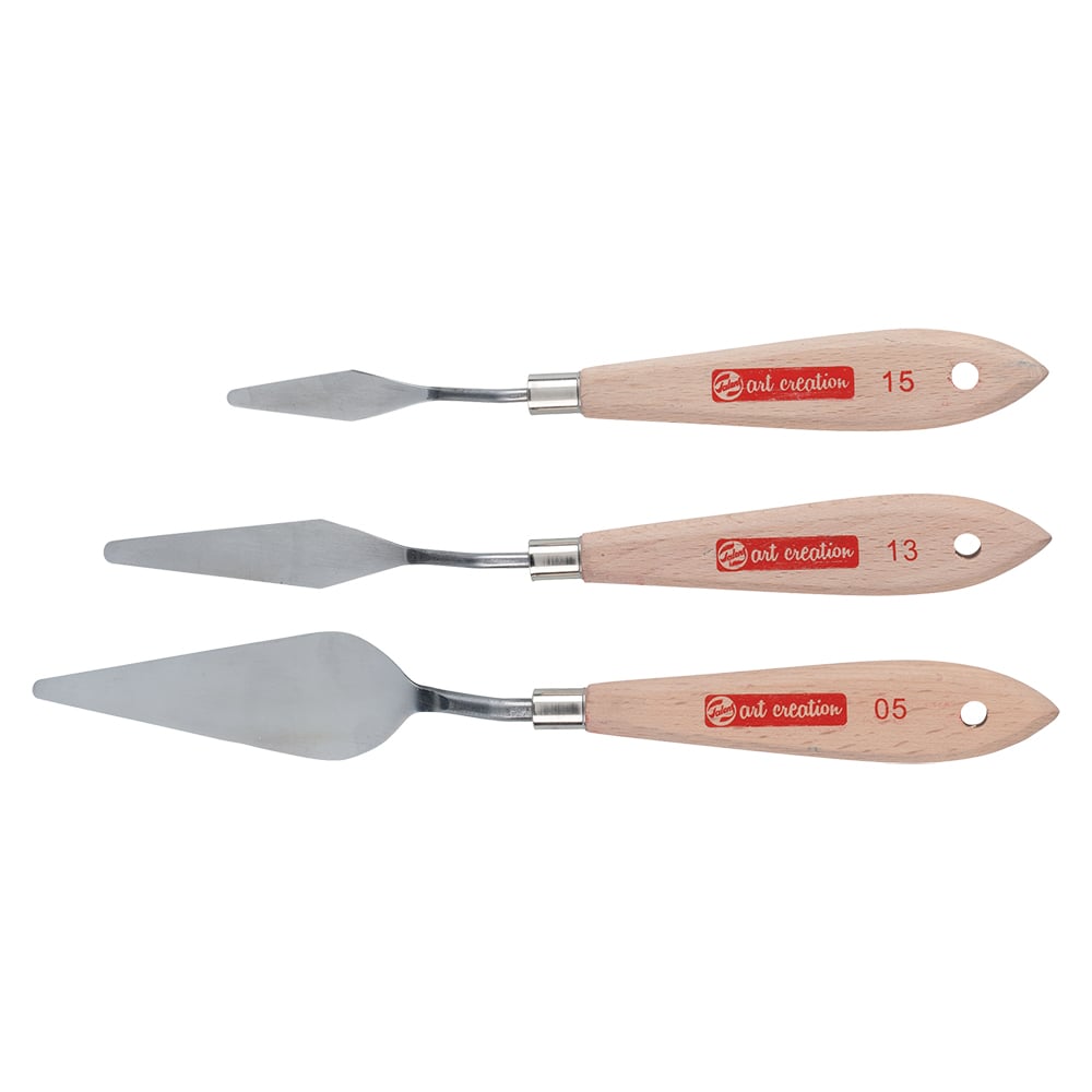 Malekniver 3 stk