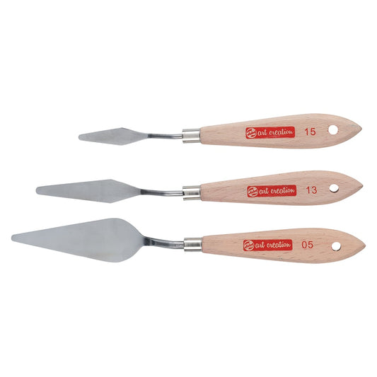 Malekniver 3 stk
