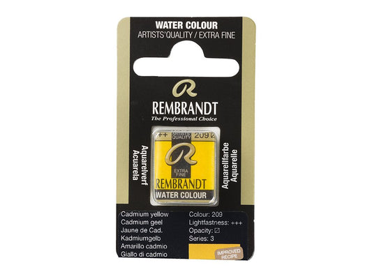 Rembrandt Cadmium Yellow 209 Halfpan