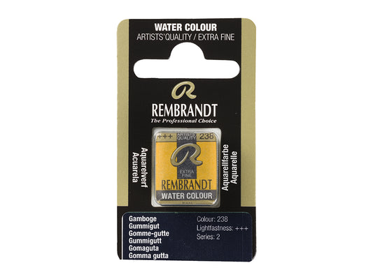 Rembrandt Gamboge 238 Halfpan