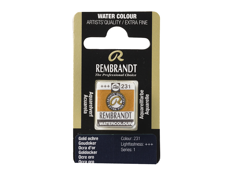 Rembrandt Gold Ochre 231 Halfpan