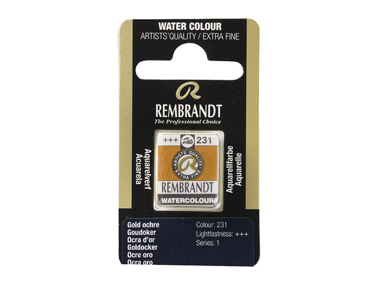 Rembrandt Gold Ochre 231 Halfpan