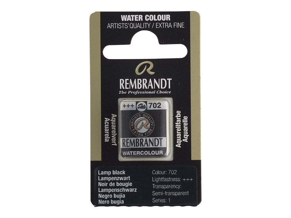 Rembrandt Lamp Black 702 Halfpan