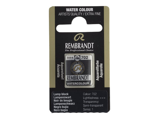 Rembrandt Lamp Black 702 Halfpan