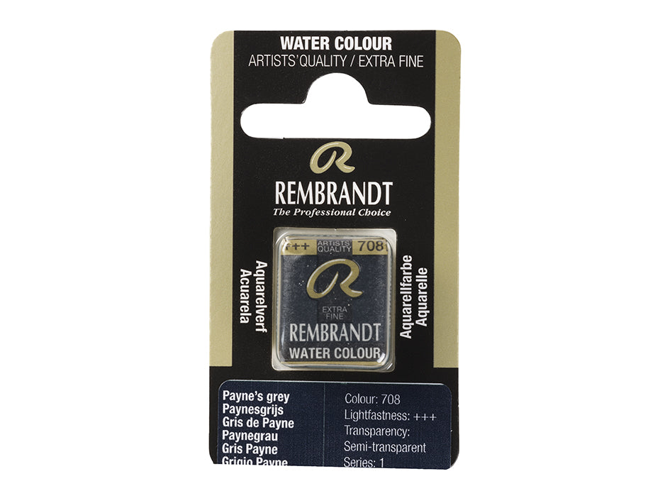 Rembrandt Paynes Grey 708 Halfpan
