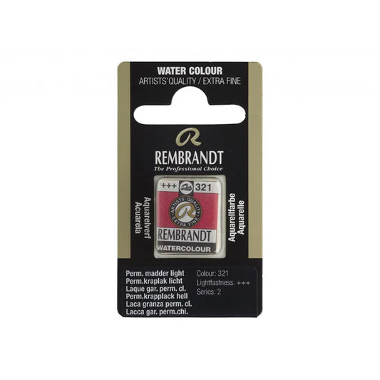 Rembrandt Permanent Madder Light 321 Halfpan