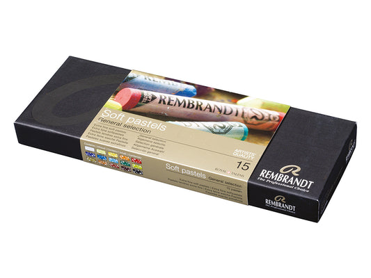 Rembrandt Soft Pastel Starter Set 15 Farger