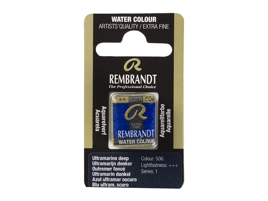 Rembrandt Ultramarine Deep 506 Halfpan