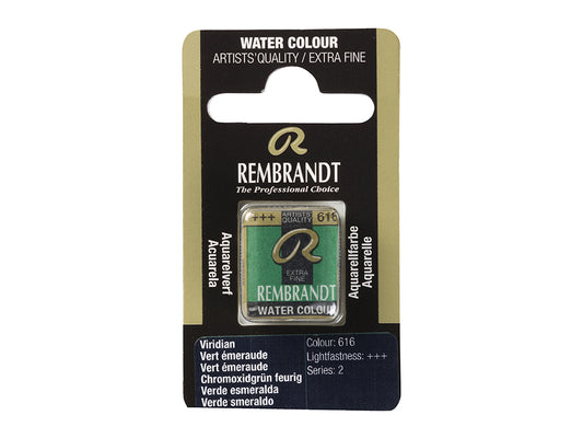 Rembrandt Viridian 616 Halfpan