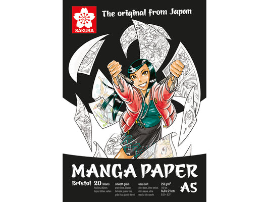 Sakura Manga Paper A5 20 ark 250g