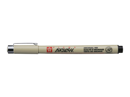 Sakura Pigma Brush Pen BR Sort