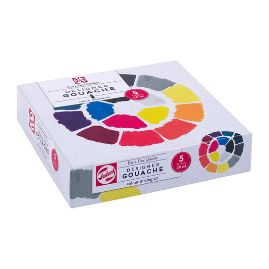 Talens Designer Gouache Mixing Sett 5stk 20ml