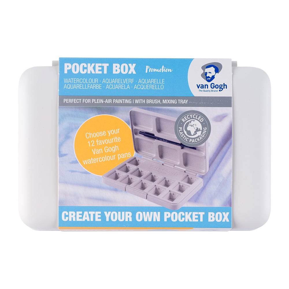Van Gogh Akvarell Tomt Akvarellskrin