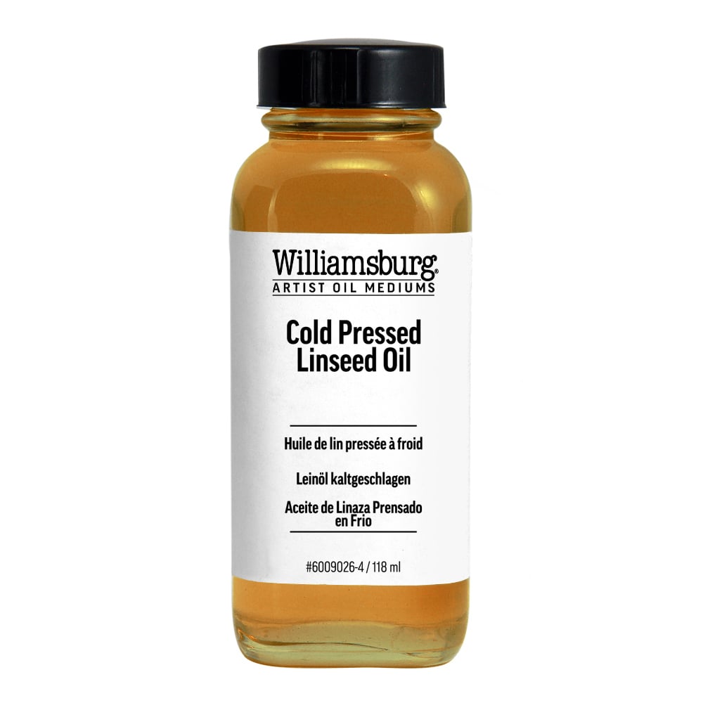 Williamsburg Cold Pressed Linseed Oil 118 ml