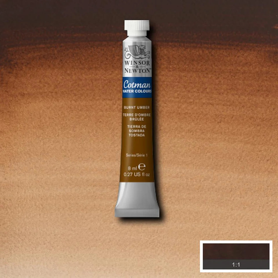 Winsor&Newton Cotman Burnt Umber 076 Tube