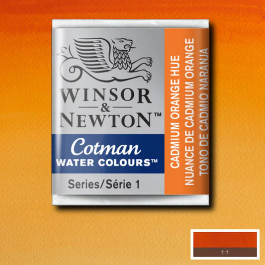Winsor&Newton Cotman Cadmium Orange hue 090 Halfpan