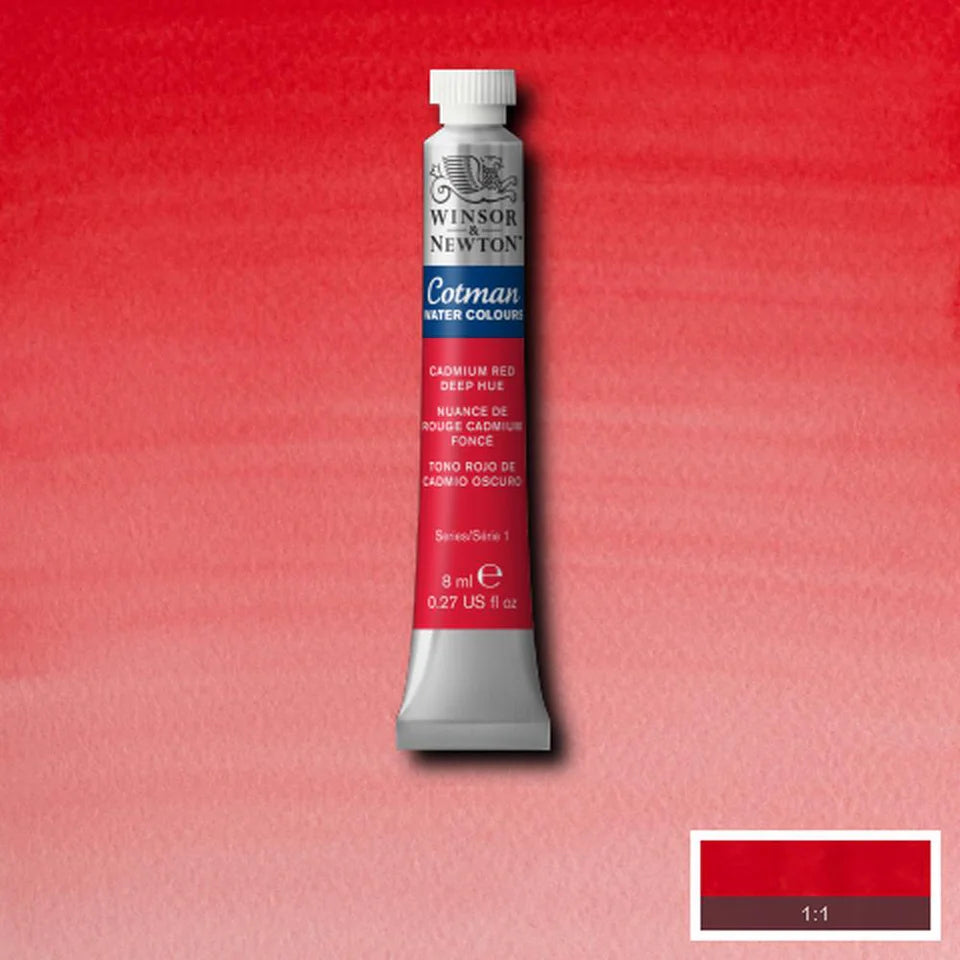 Winsor&Newton Cotman Cadmium Red Deep hue 098 Tube