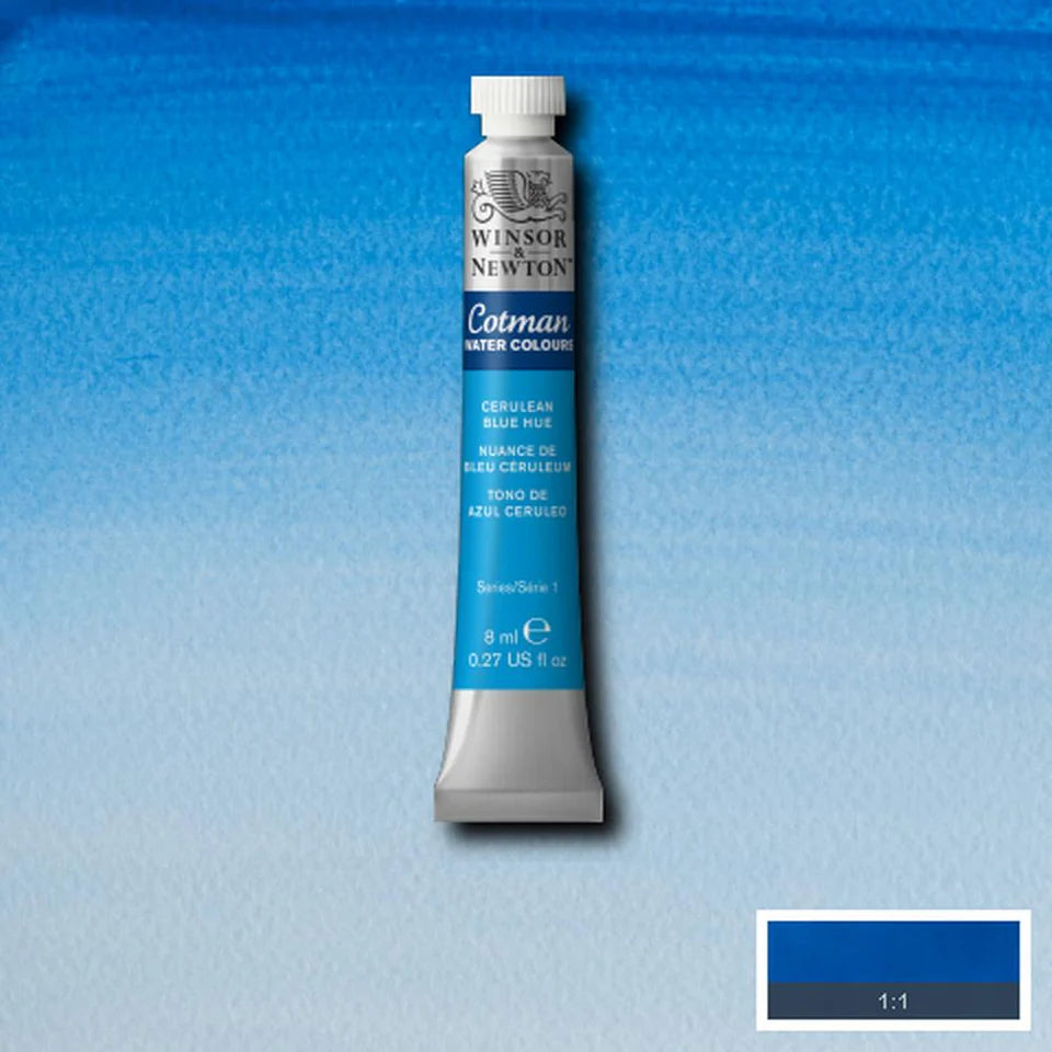 Winsor&Newton Cotman Cerulean Blue hue 139 Tube