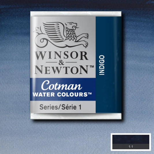 Winsor&Newton Cotman Indigo 322 Halfpan