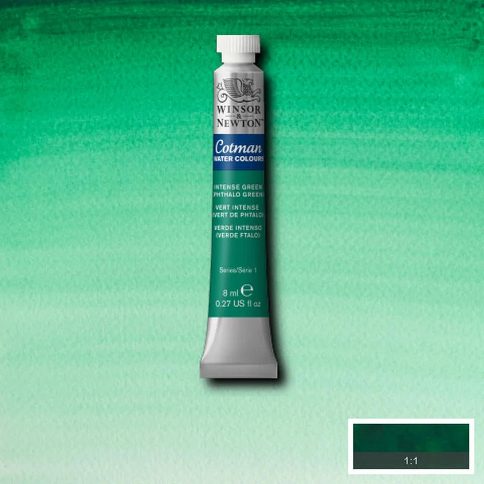 Winsor&Newton Cotman Intense Green 329 Tube