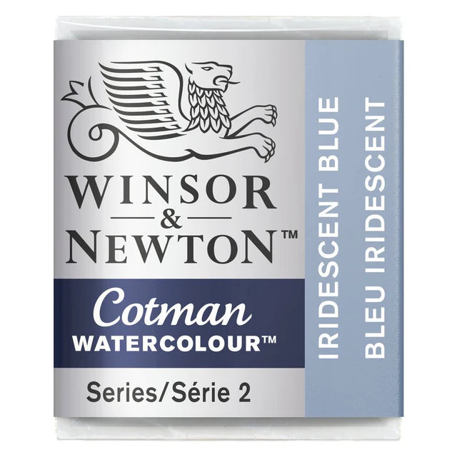 Winsor&Newton Cotman Iridescent Blue 472 Halfpan