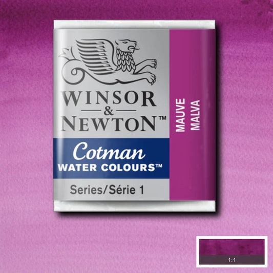 Winsor&Newton Cotman Mauve 398 Halfpan
