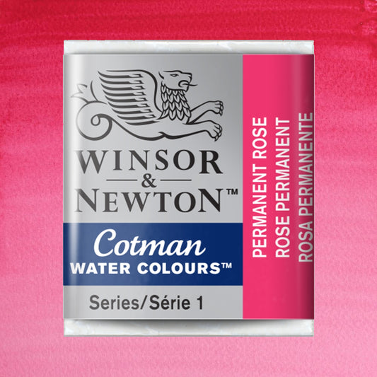Winsor&Newton Cotman Permanent Rose 502 Halfpan