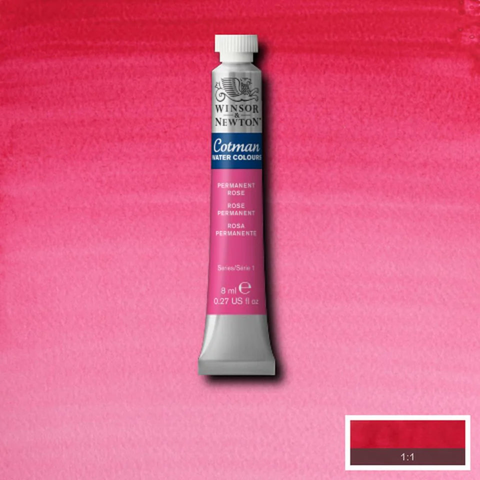 Winsor&Newton Cotman Permanent Rose 502 Tube