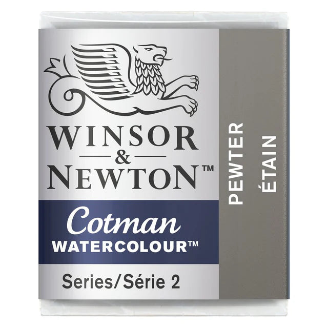 Winsor&Newton Cotman Pewter 511 Halfpan