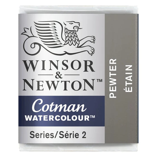 Winsor&Newton Cotman Pewter 511 Halfpan