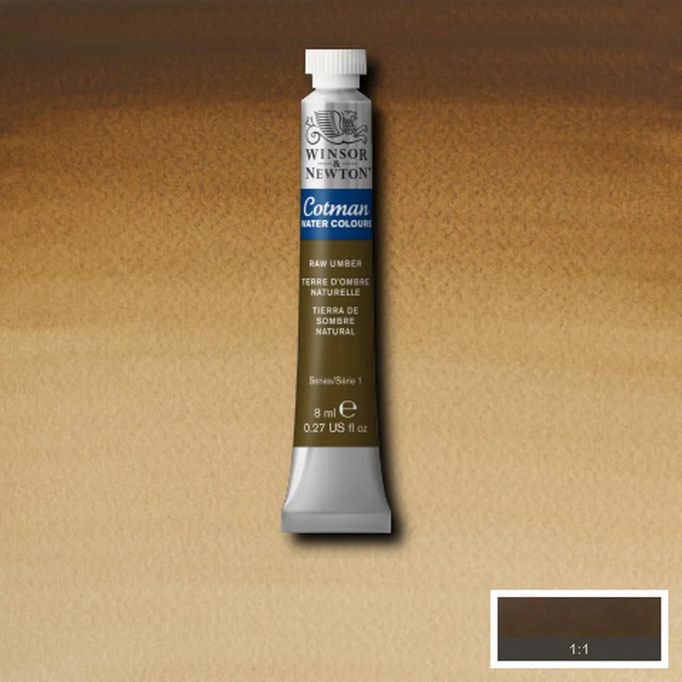 Winsor&Newton Cotman Raw Umber 554 Tube