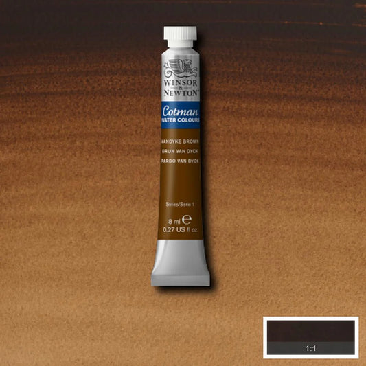 Winsor&Newton Cotman Vandyke Brown 676 Tube