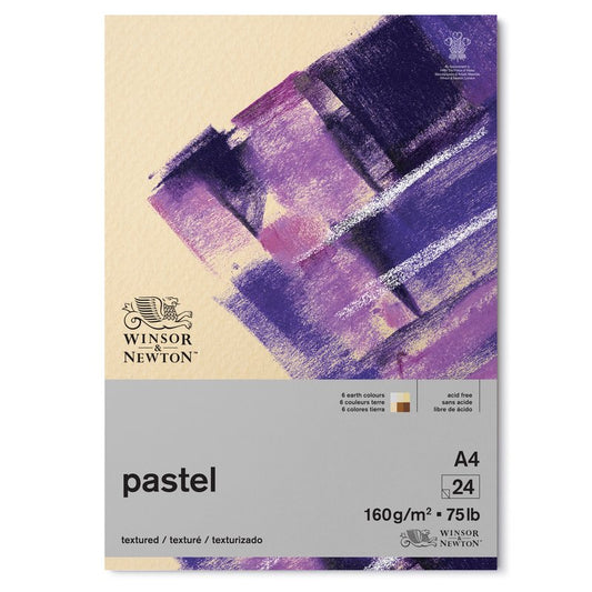 Winsor&Newton Pastelblokk Earth A4 6 ass. Jordfarger 160g