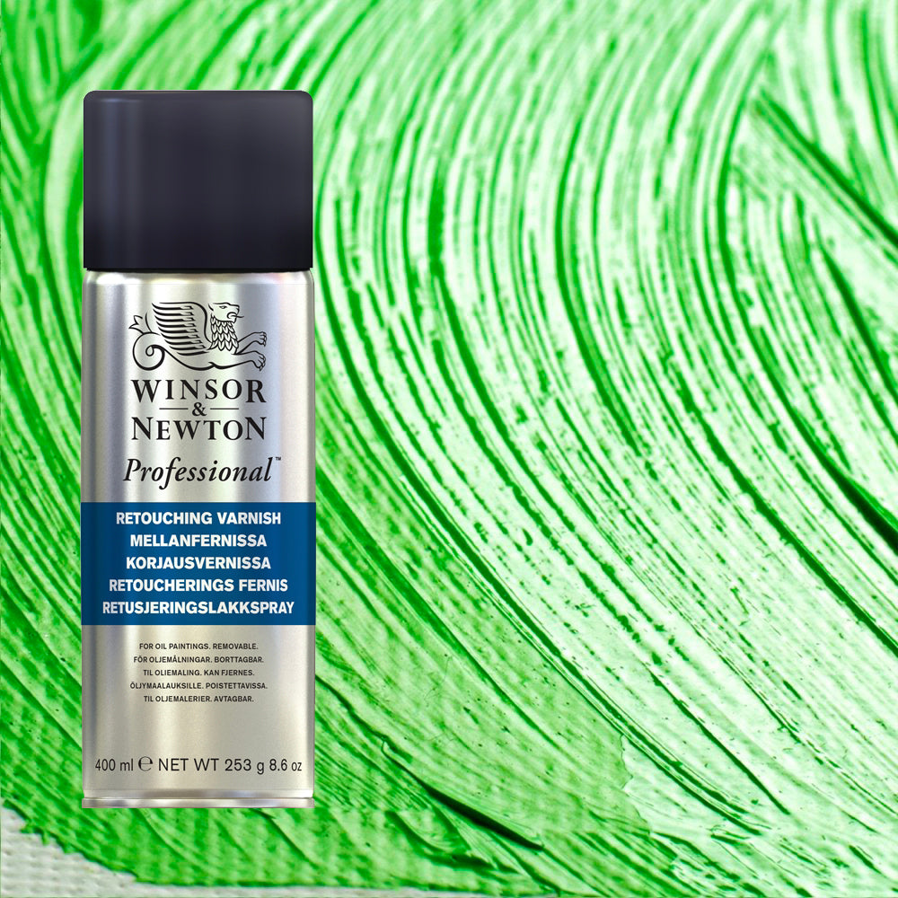 Winsor&Newton Retouching Varnish Spray For Olje 400 ml