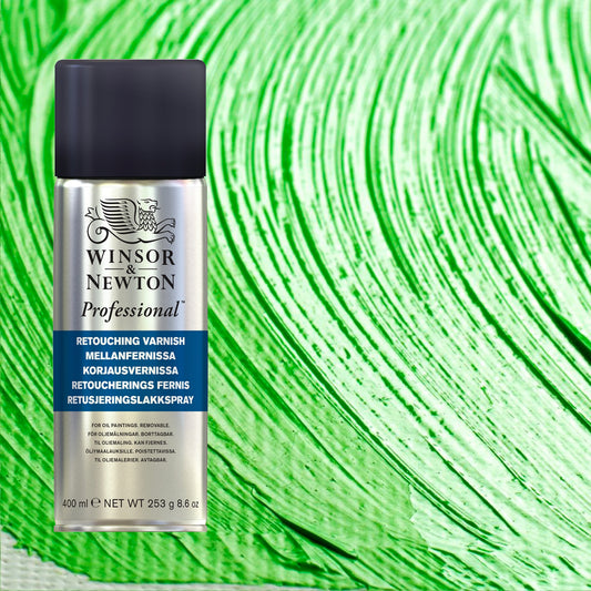 Winsor&Newton Retouching Varnish Spray For Olje 400 ml