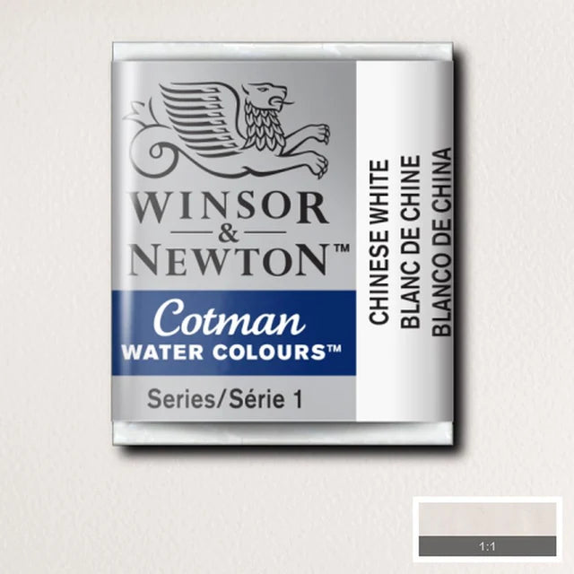Winsor og Newton Watercolour Chinese White 150 Halfpan