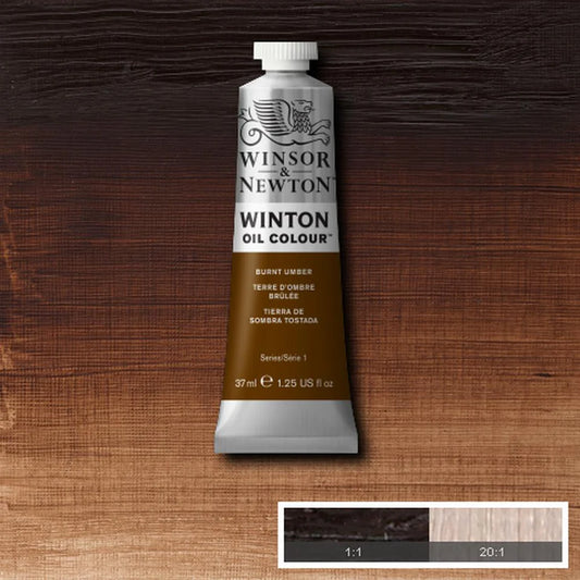 Winsor&Newton Winton Burnt Umber 076