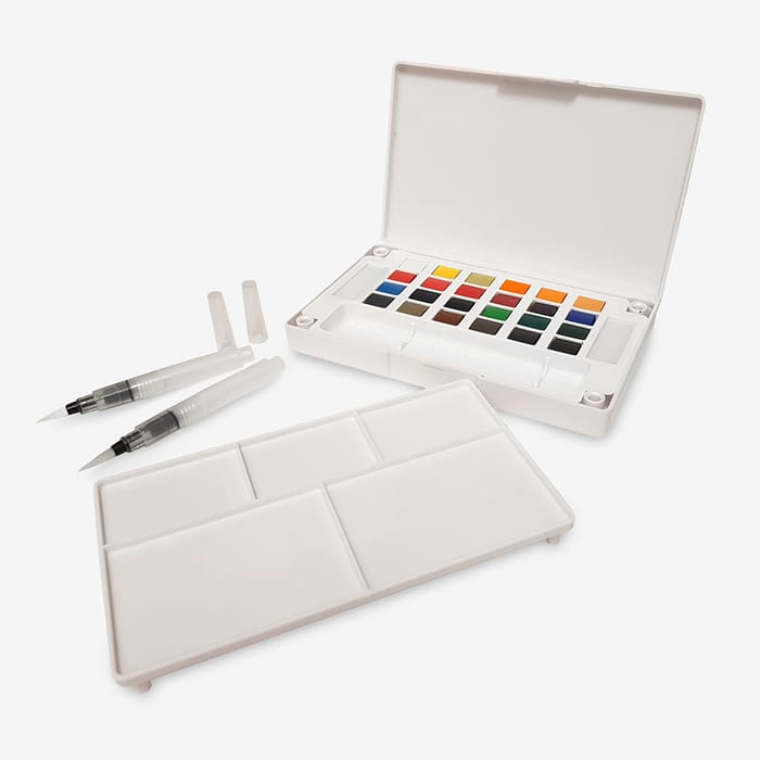 Zieler Watercolour 24 Halfpan Sett